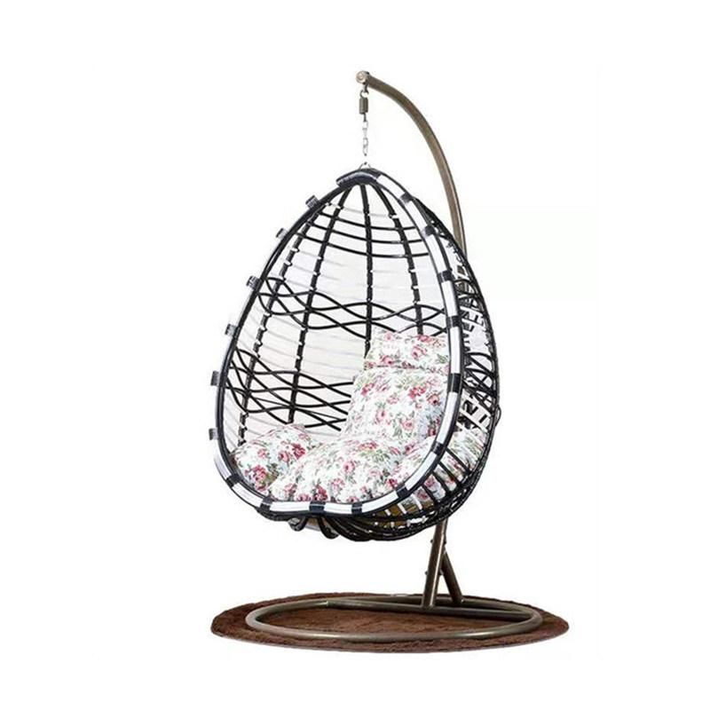 High Quality Home Hotel Luxury Patio Rattan Hanging Swing Chair