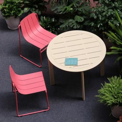 Cafe Restaurant Sunlink Aluminium Chairs Outdoor Wholesale Market Garden Furniture Set