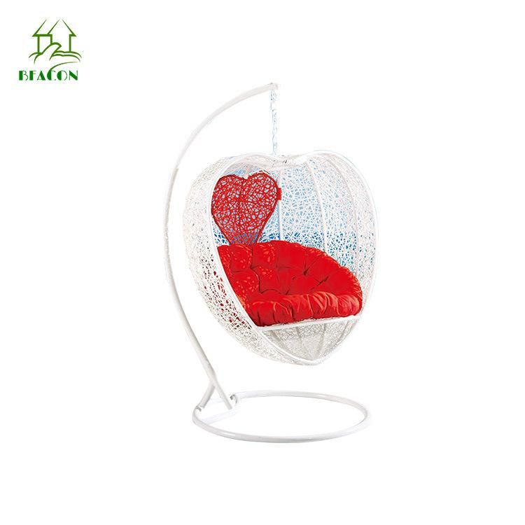 Love Shaped Swimming Pool Hotel Garden Backyard Hanging Swing Chair