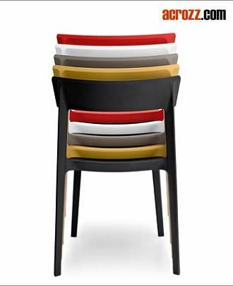 Garden Outdoor Banquet Furniture Stackable Skin Chair