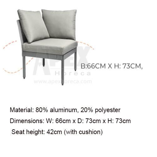 Outdoor Sofa Set Multilounge Patio Conversation Sofa Set Furniture