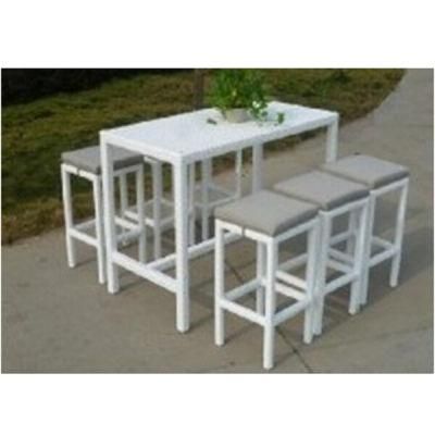 H-China Outdoor Wicker Modern Bar Stool for Table Chair