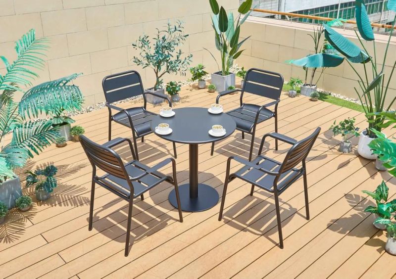 Modern Design Center Tea Table Metal Round Coffee Table Chinese Bar Table Living Room
