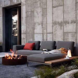 2020 New Original Designer Outdoor Sofa Nordic Simple High Appearance Level Waterproof Fast Foam Backrest Sofa