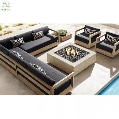 Modern Combination Darwin Modular Powder Coating Aluminum Bench Garden Sofa
