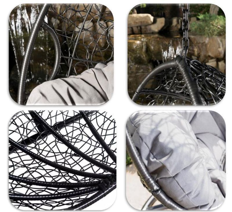 Rattan Wicker Outdoor Indoor Leisure Popular Modern Hanging Swing Chair