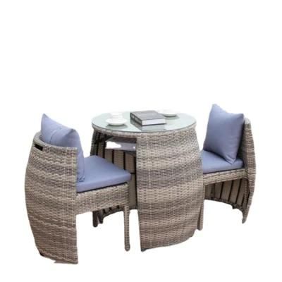 Rattan Table and Chairs Sets Dining Garden Wicker Patio Outdoor Furniture Set