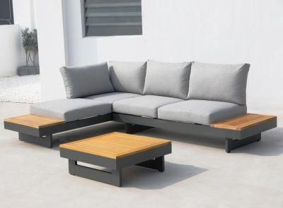Modern Patio Garden Hotel Home Villa Resort Aluminum Garden Sofa Leisure Outdoor Sofa