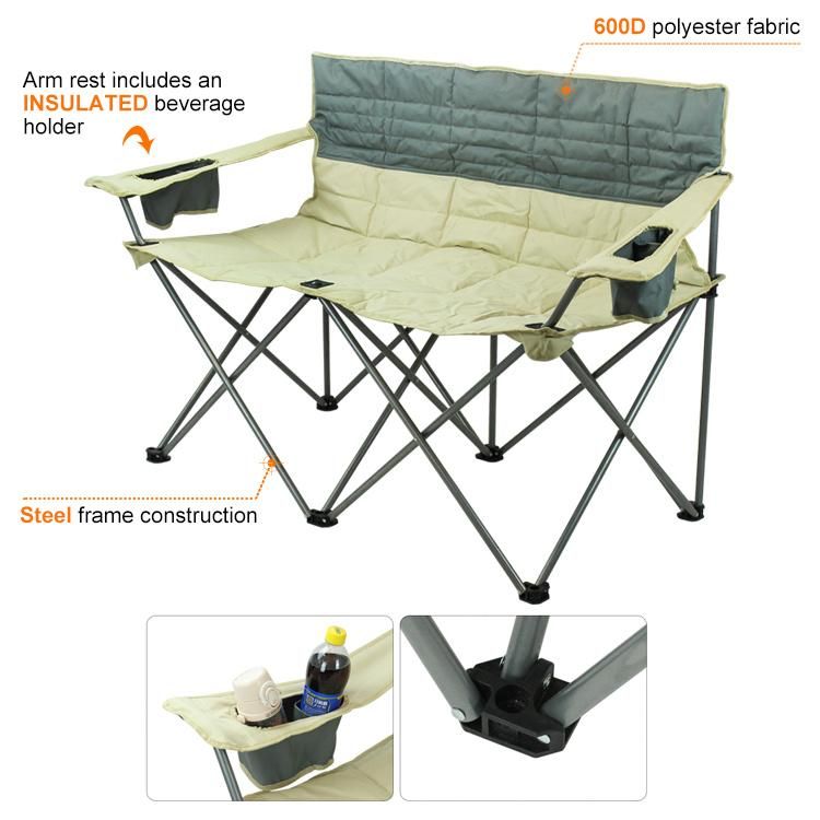 Bright Color New Garden Camping Chair with Arm