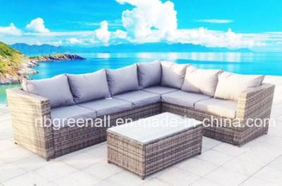 Outdoor Rattan/Wicker Living Room Corner Sofa Garden Sets Furniture