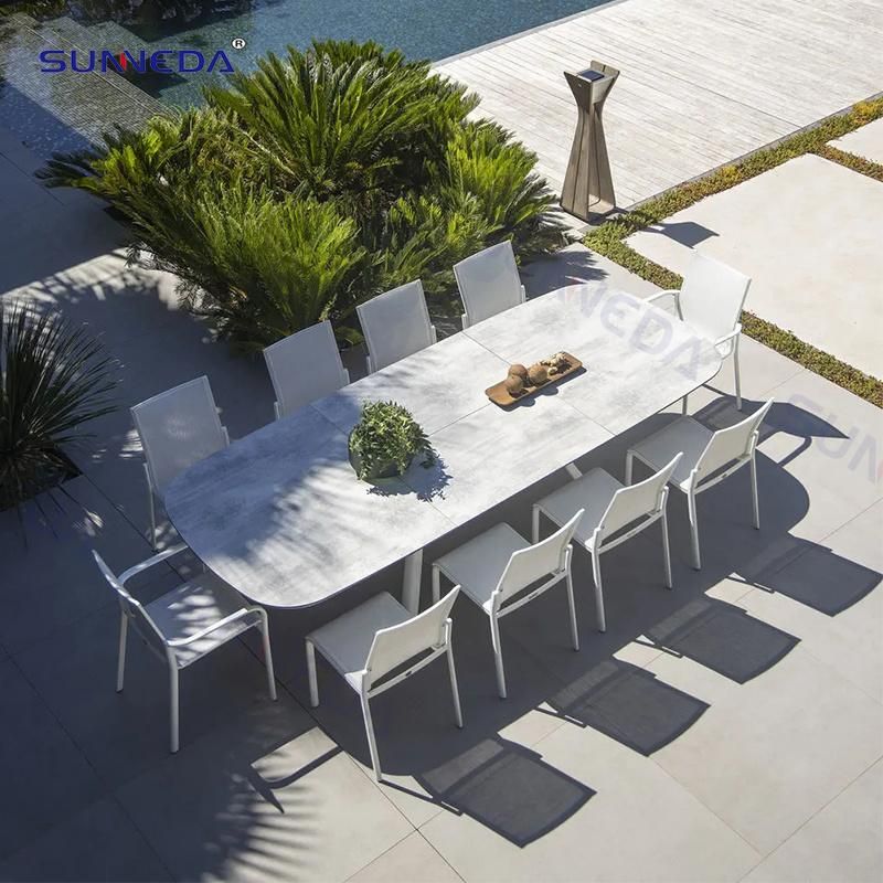 High Grade Customized Compact Patior Furniture Outdoor Table and Chair Set