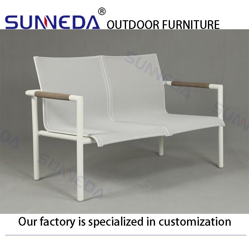 Wholesale Luxury Outdoor Modern Leisure Aluminum Garden Sofa Furniture Combination