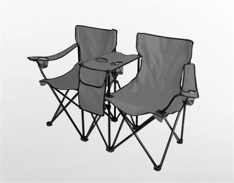 Outdoor Lightweight Folding Armrest Camping Chair
