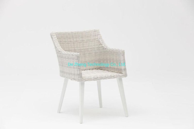 Hote Modern Aluminium Table Foshan Factory New Design Rope Chair Outdoor Leisure Garden Outdoor Furniture Set