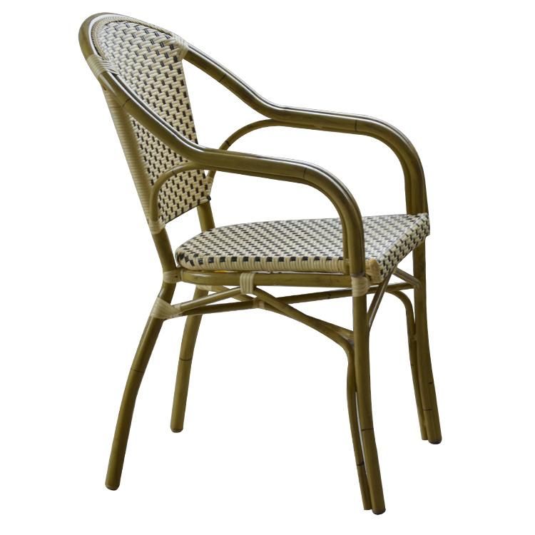 Economical Outdoor Restaurant Dining Chairs Garden Patio Leisure Furniture