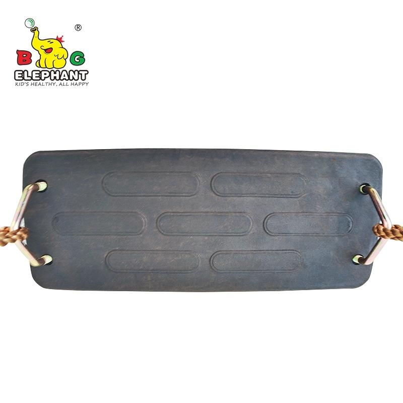 Soft Rubber Swing Seat with Hot DIP Galv. Chain