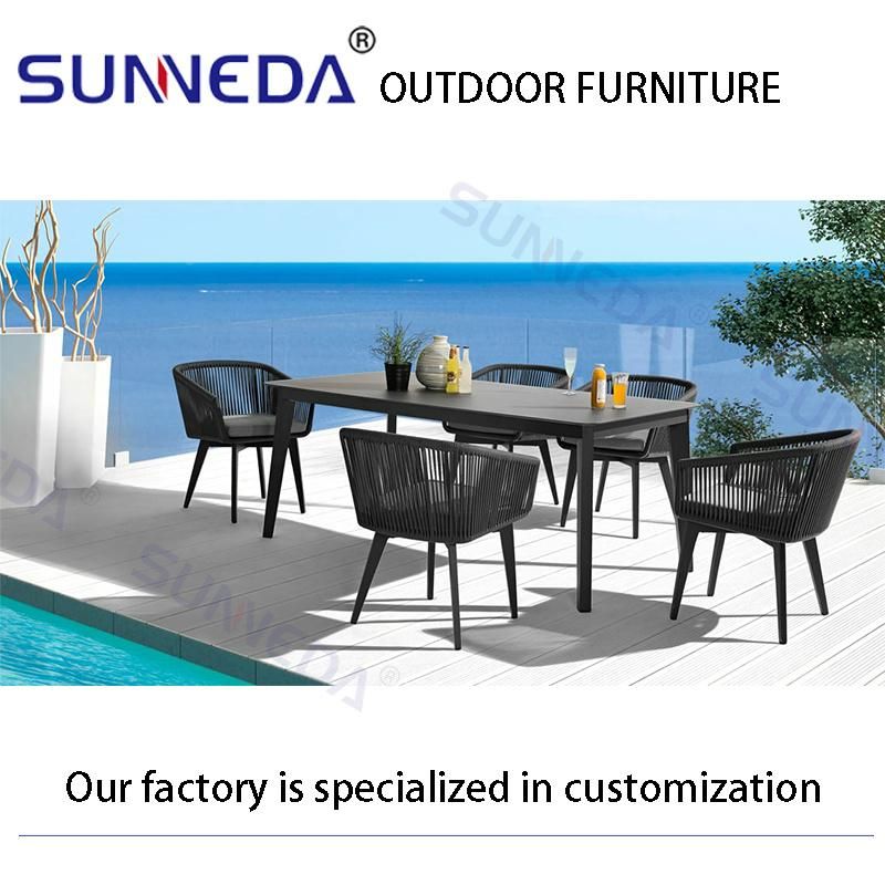 Top Pick Crafted Durable Fashion Disassembly Structure Outdoor Armchair Set