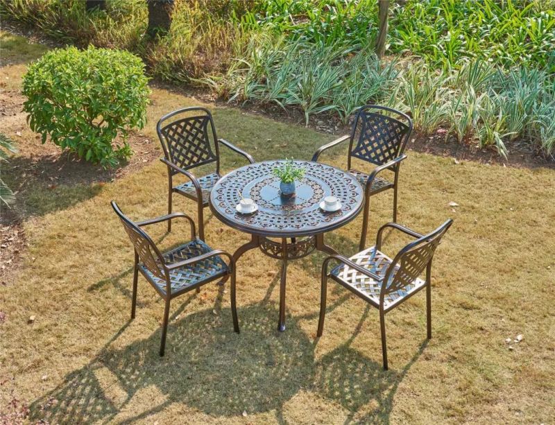 Cast Aluminium Outdoor Patio Table