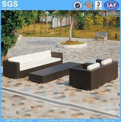 Leisure Furniture Dark Brown Wicker Sofa Set