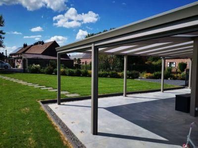 Customized Beautiful Water Resistant Aluminum Sunshade Profiles for Pergola