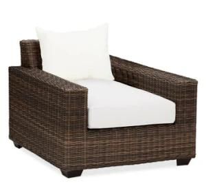 Garden Rattan Wicker Deep Seat Lounge Sofa Chair