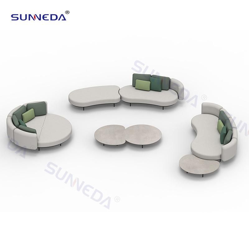 Luxury Outdoor Modern Leisure Aluminum Sectional Garden Sofa Furniture