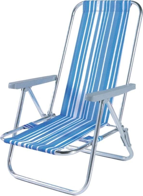 Extra Lightweight Backpack Folding Chair Portable Aluminum Frame Recline with Straps and Cup Holder for Camping Lawn Beach Outdoor