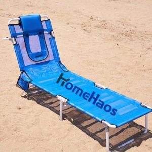 Metal Folding Rollaway Beach Bed with Leisure Single Bed