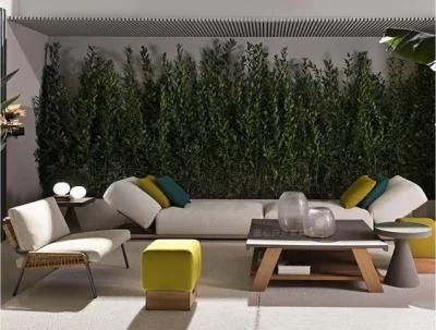Zhida Luxury Garden Set Outdoor Furniture Waterproof Patio Aluminum Modern Adjustable Armrest Garden Leisure Sofa