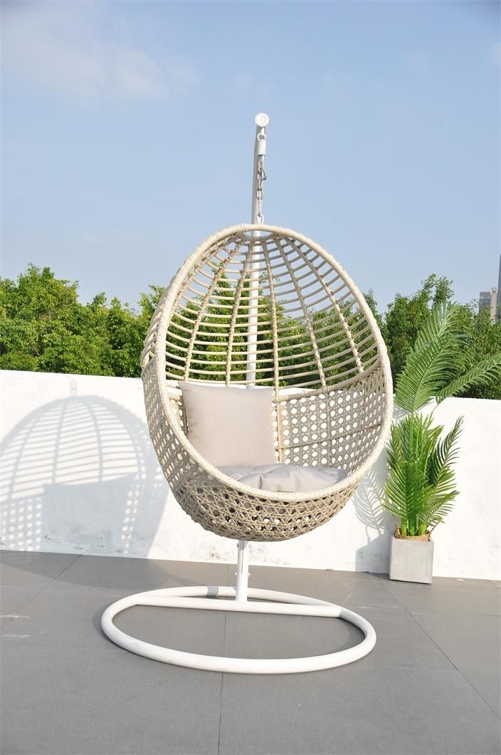 Garden Outdoor Swing Chair with Cushion Patio with Swing Chair