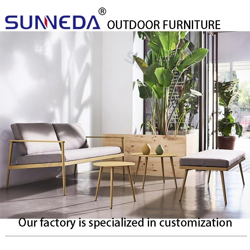 Aluminum Frame Morden Furniture Outdoor Chair Garden Sofas Furniture