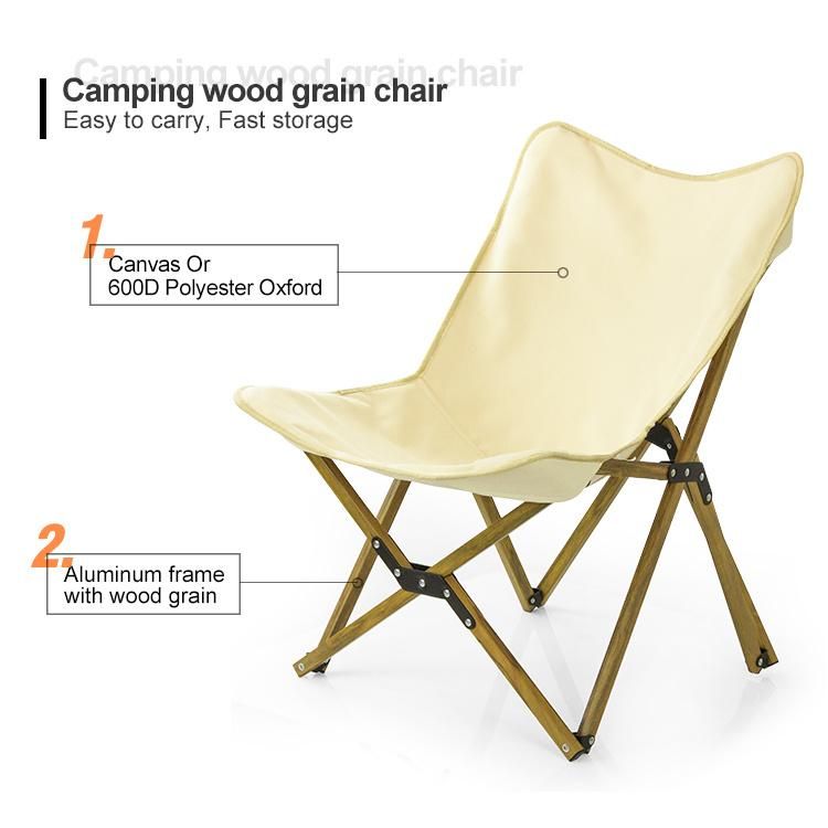 New Canvas Aluminum Camping Folding Chair
