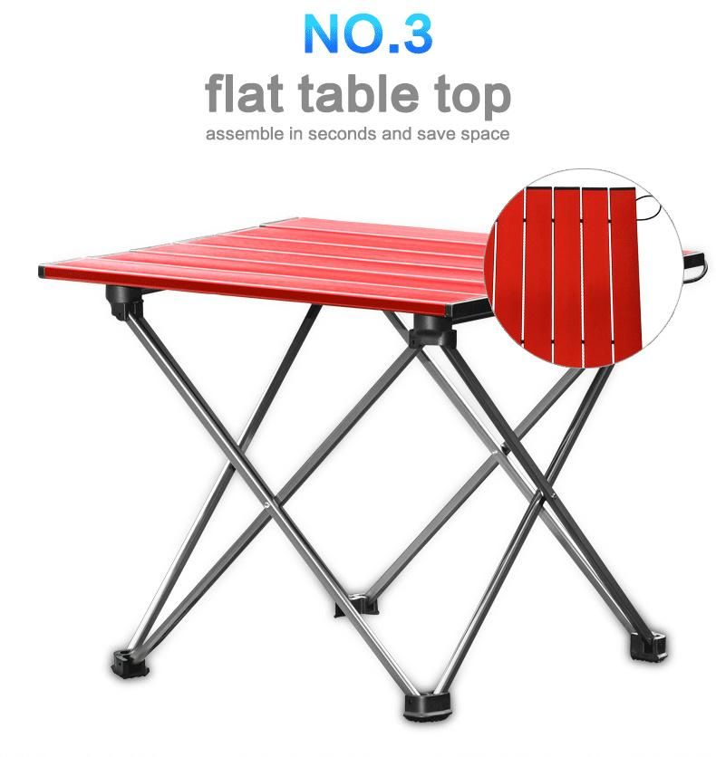 2021 Wholesale Camping Aluminium Cheap Portable Folding Picnic Table