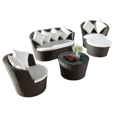 Outdoor Rattan Chair Sofa Combination Outdoor Chair Courtyard