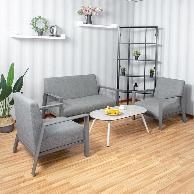 Home Use Aluminium Modular Lounge Sofa Sunbed Set Patio Furniture for Garden