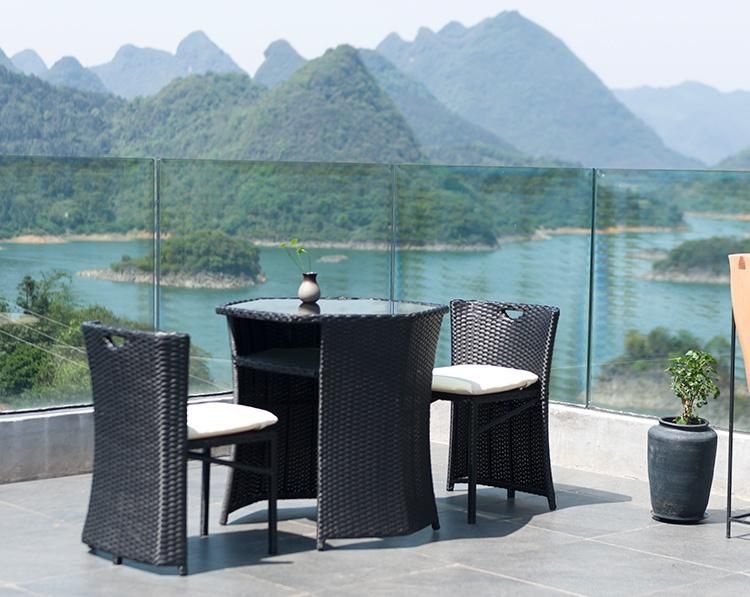 Excellent Price 3PCS Leisure Rattan Outdoor Patio Furniture Set