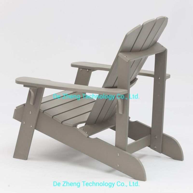 King Size Adirondack Chair Adult-Size Weather Resistant Lumber Back Support Polywood Chair