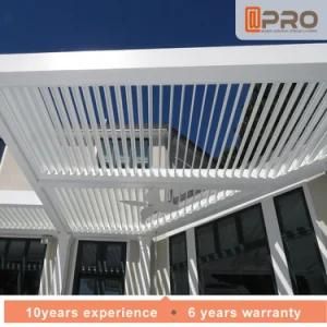 New Arrival Outdoor Waterproof Pergola Adjustable Aluminum Louver Roof
