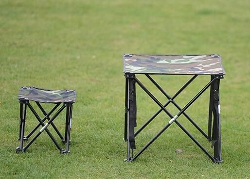 600d Portable Ultra-Light Iron Fishing Stool Folding Stool