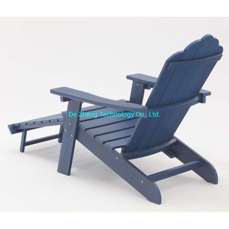 OEM Factory Sectional Patio Leisure Luxurious Beach Garden Outdoor Chair with Ottoman