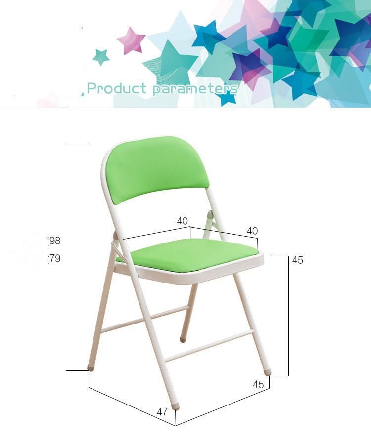 Metal Beach Dining Hotel Furniture Hot-Sale Party Camp Folding Chair