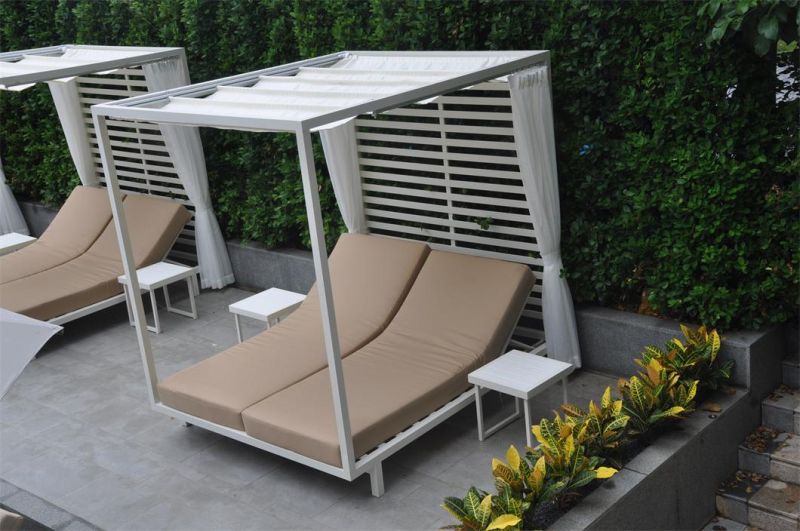 Modern Swimming Pool Patio Hotel Home Outdoor Furniture Beach Chair Sun Lounger Daybed Sunbed