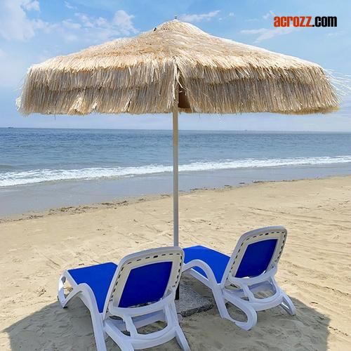 Garden Outdoor Patio Beach Straw Grass Umbrella Parasol Sunshade