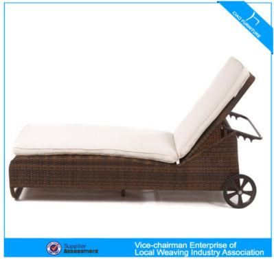F- Outdoor Pool Furniture Rattan Sun Lounger (GB-29)