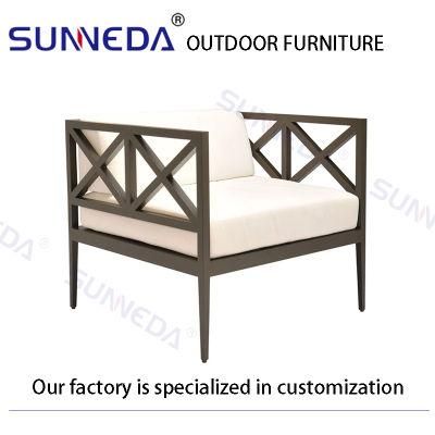 Sunneda Hot Selling Courtyard Cheap Durable Picnic Garden Sofa Set