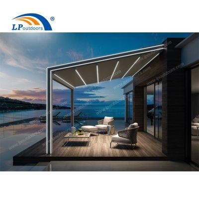 Customized Private Intelligent Aluminum Folding Roof of Pergola