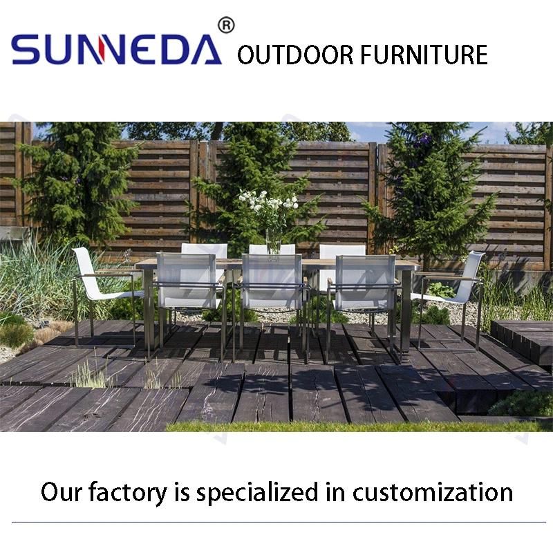 Modern Outdoor Chair Home Furniture Patio Dining Garden Sets Sun Sofa Sets