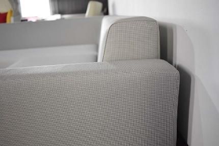 Simple Outdoor White Pool Furniture Beach Outdoor Modular Fabric Sofa Villa Furniture