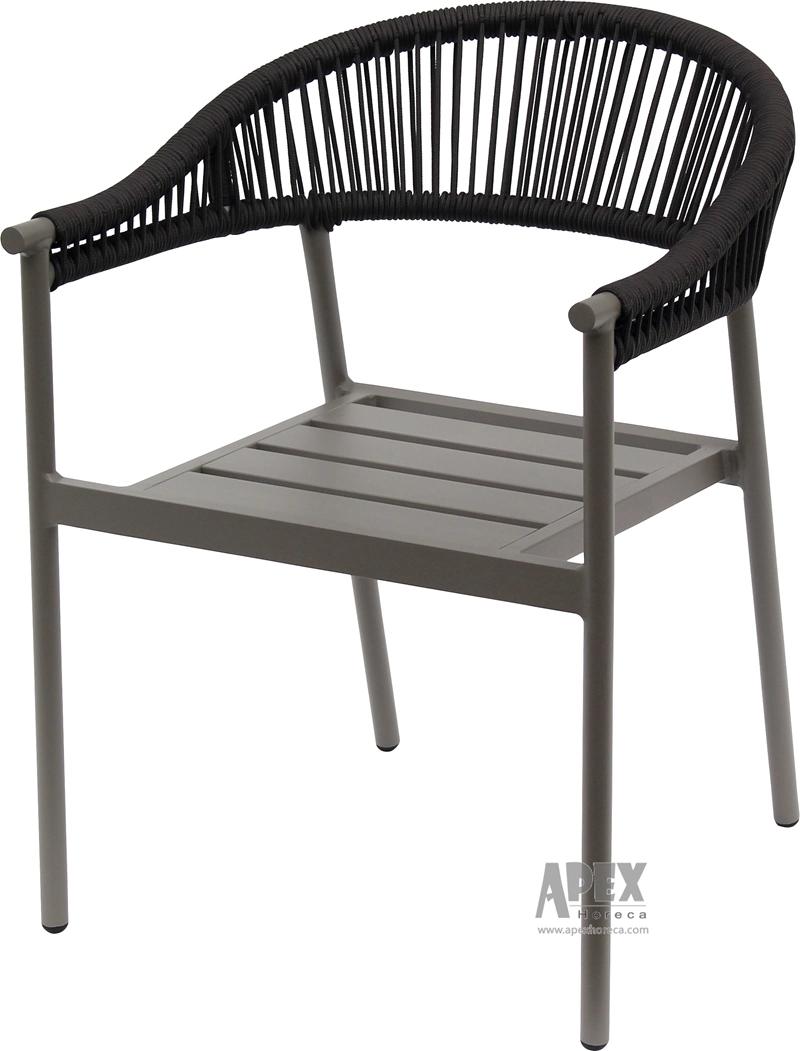 Modern Outdoor Home Wholesale Restaurant Dining Aluminum Chair