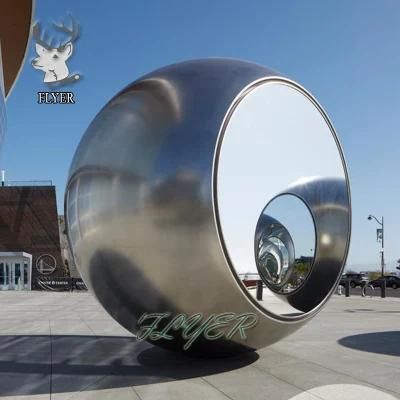 Large Hand Forging Stainless Steel Modern Outdoor Decor for Sale